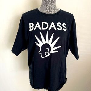 Vintage Punk Rock Bad Ass T-shirt Men’s Medium
